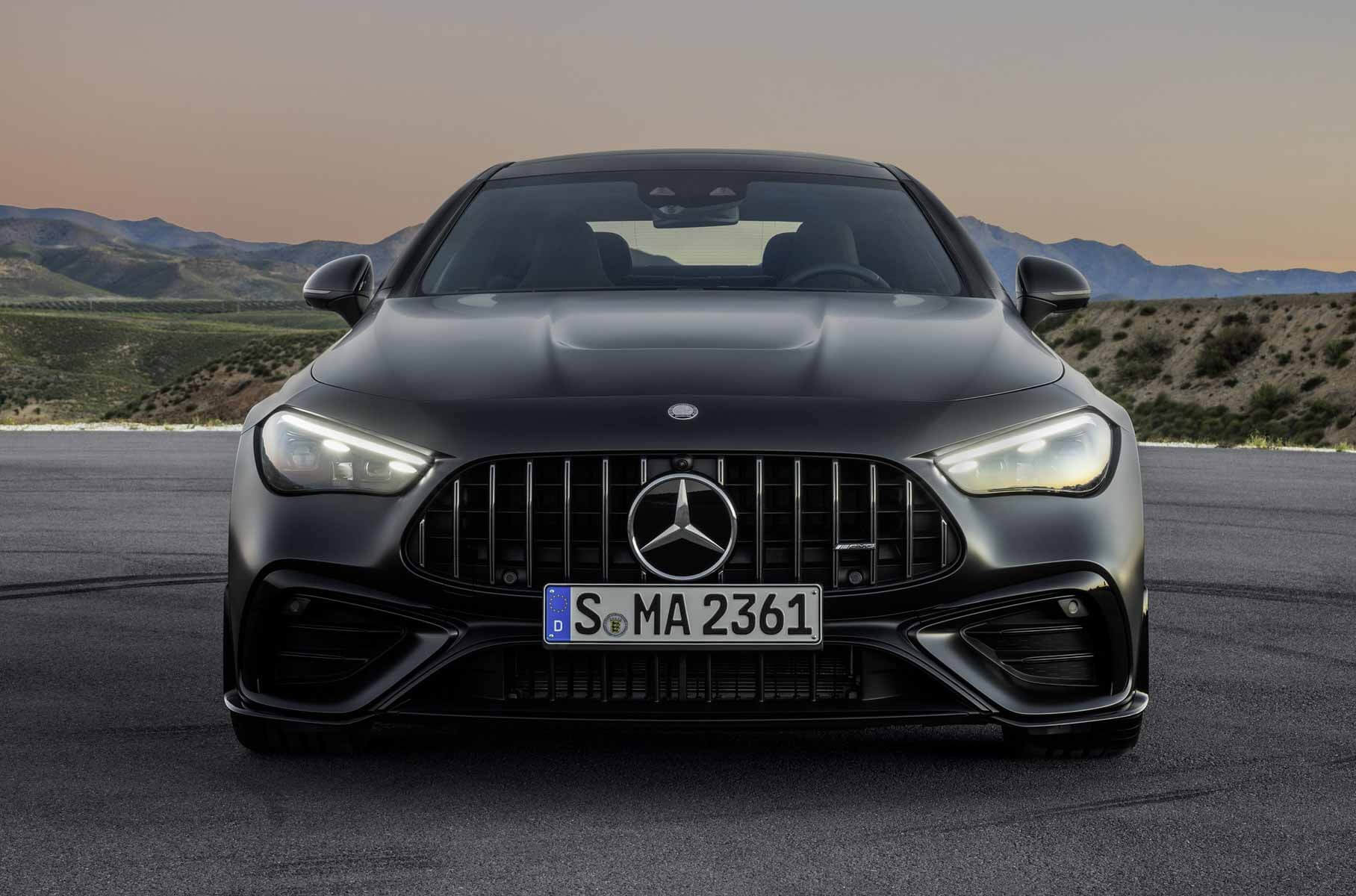 The new Mercedes-Benz CLE received the first AMG version