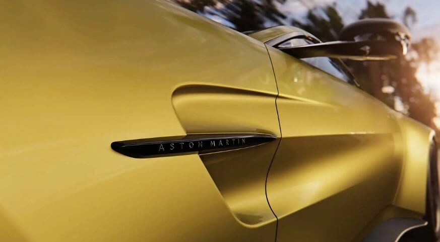 Aston Martin Vantage 2024 shown in teaser before debut