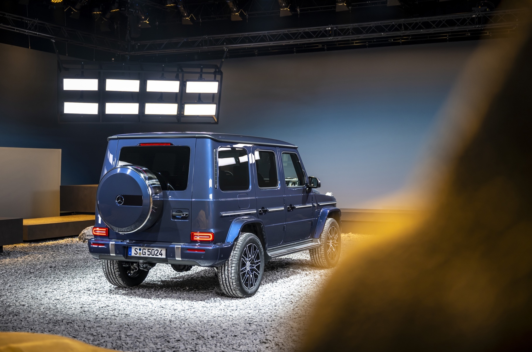 The MercedesBenz GClass SUV has been updated and received new options