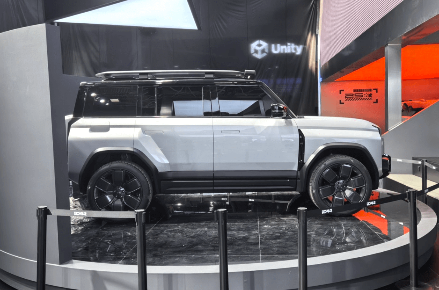 Chery showed an off-road version of the electric iCar 03
