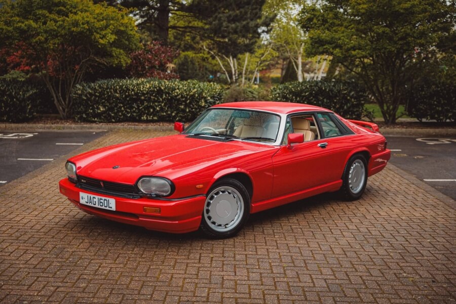 A rare Jaguar XJR-S with a 6.0-liter V12 is being sold at auction