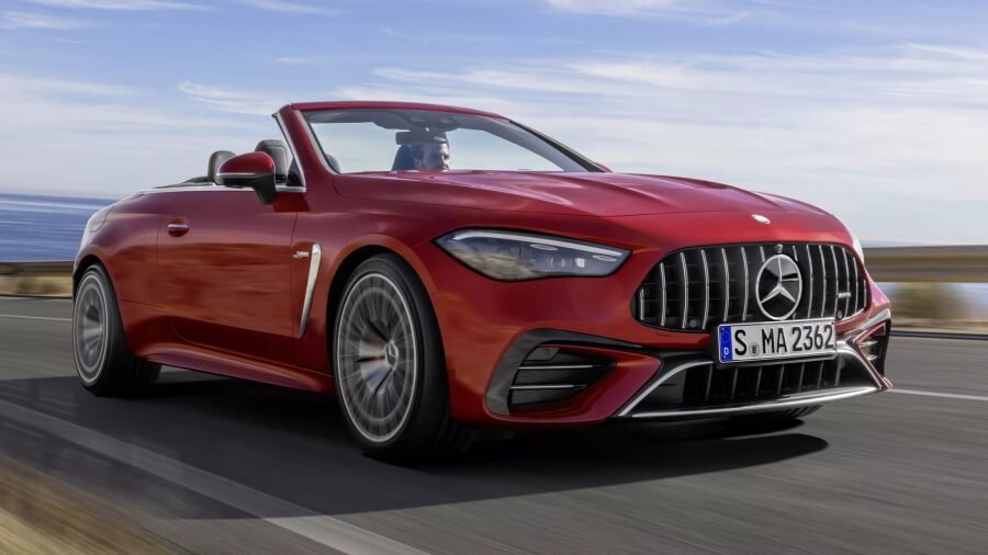 Mercedes-AMG CLE 53 Cabriolet – a powerful hybrid with a soft top