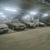 A forgotten collection of Jaguar cars was found in a hotel parking lot in Yekaterinburg