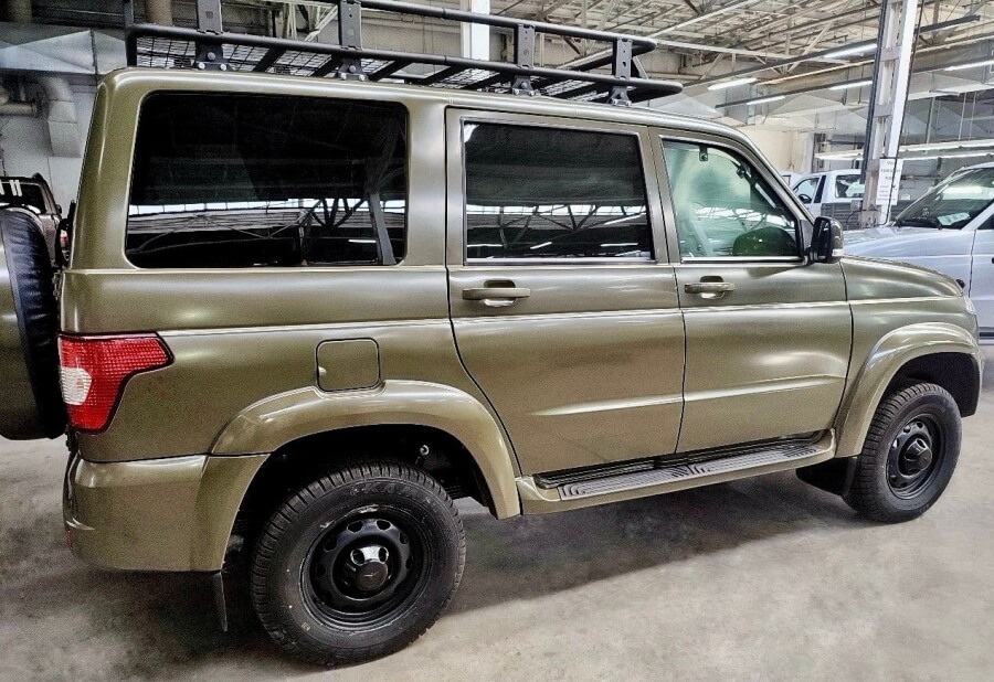 UAZ developed the Patriot with factory armor
