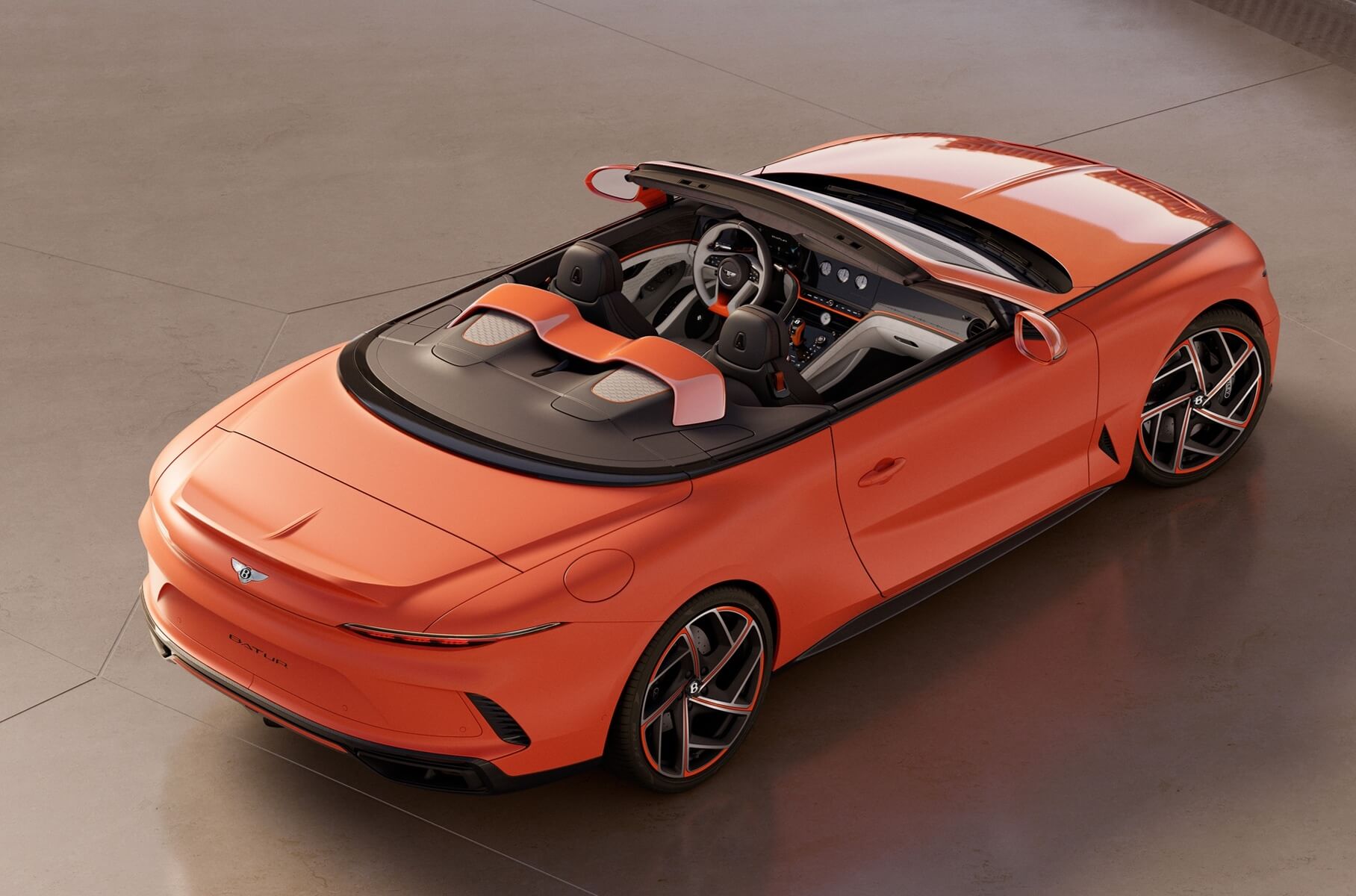 Bentley introduced the limited-edition Batur Convertible roadster