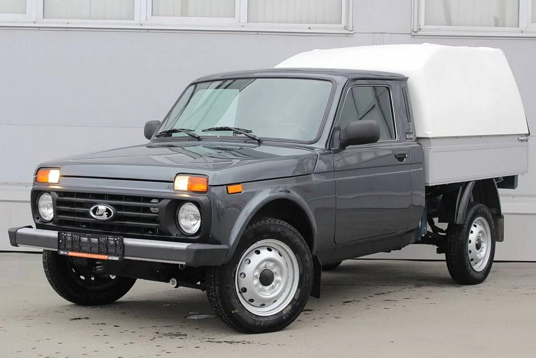 Brazil was surprised by the release of a pickup truck based on the Lada Niva Legend