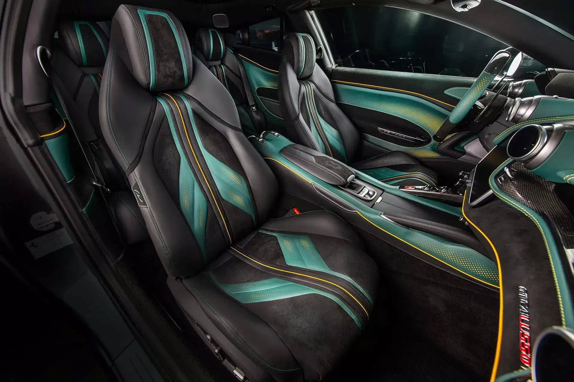 Polish tuners have created a luxurious interior for the Ferrari GTC4 Lusso T supercar