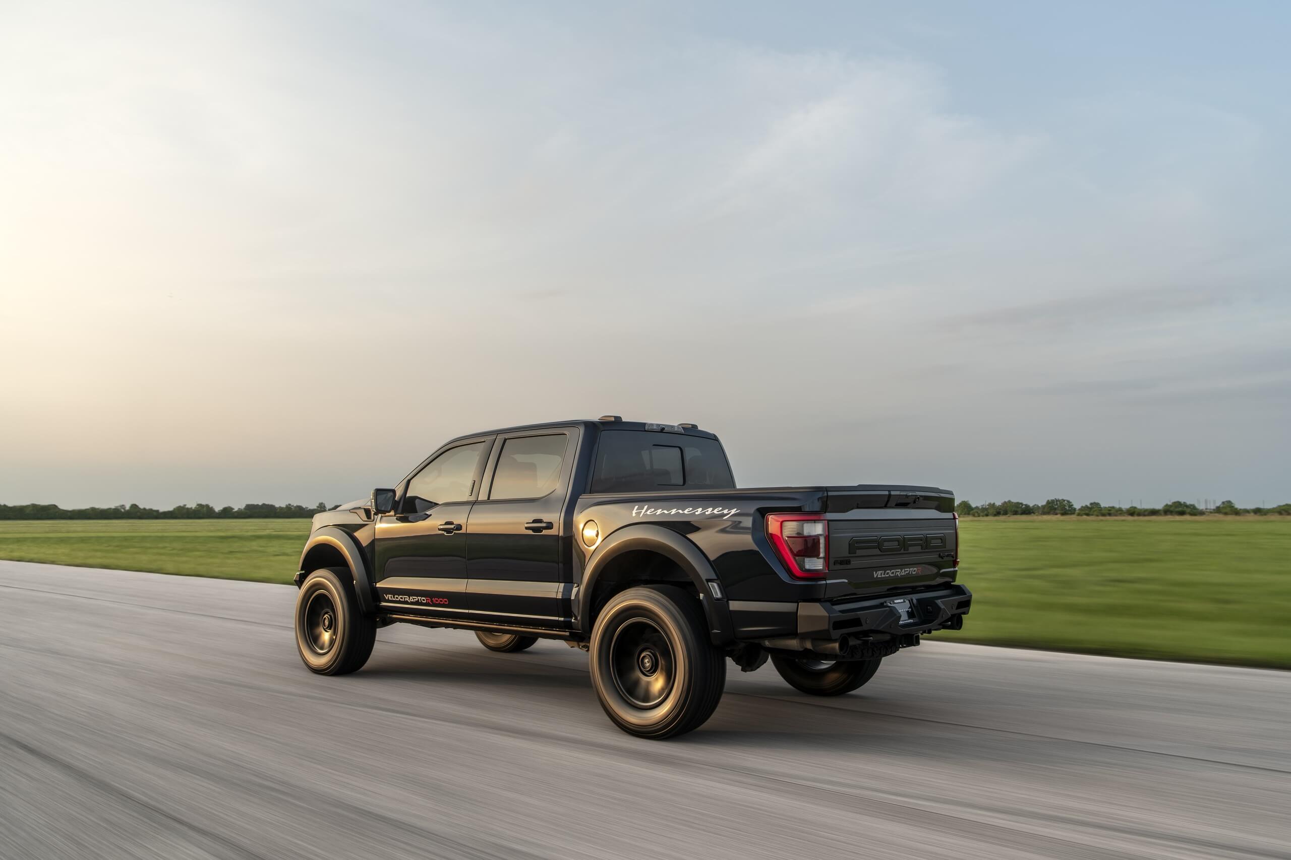 The Hennessey studio has begun production of the 1000-horsepower Ford F-150 Raptor R pickup truck