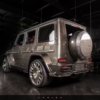 The Mercedes-AMG G 63 SUV received a unique falcon engraving on the entire roof