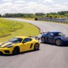 The Porsche 718 GT4 RS sports car received a modest tuning at the price of a Porsche Cayman