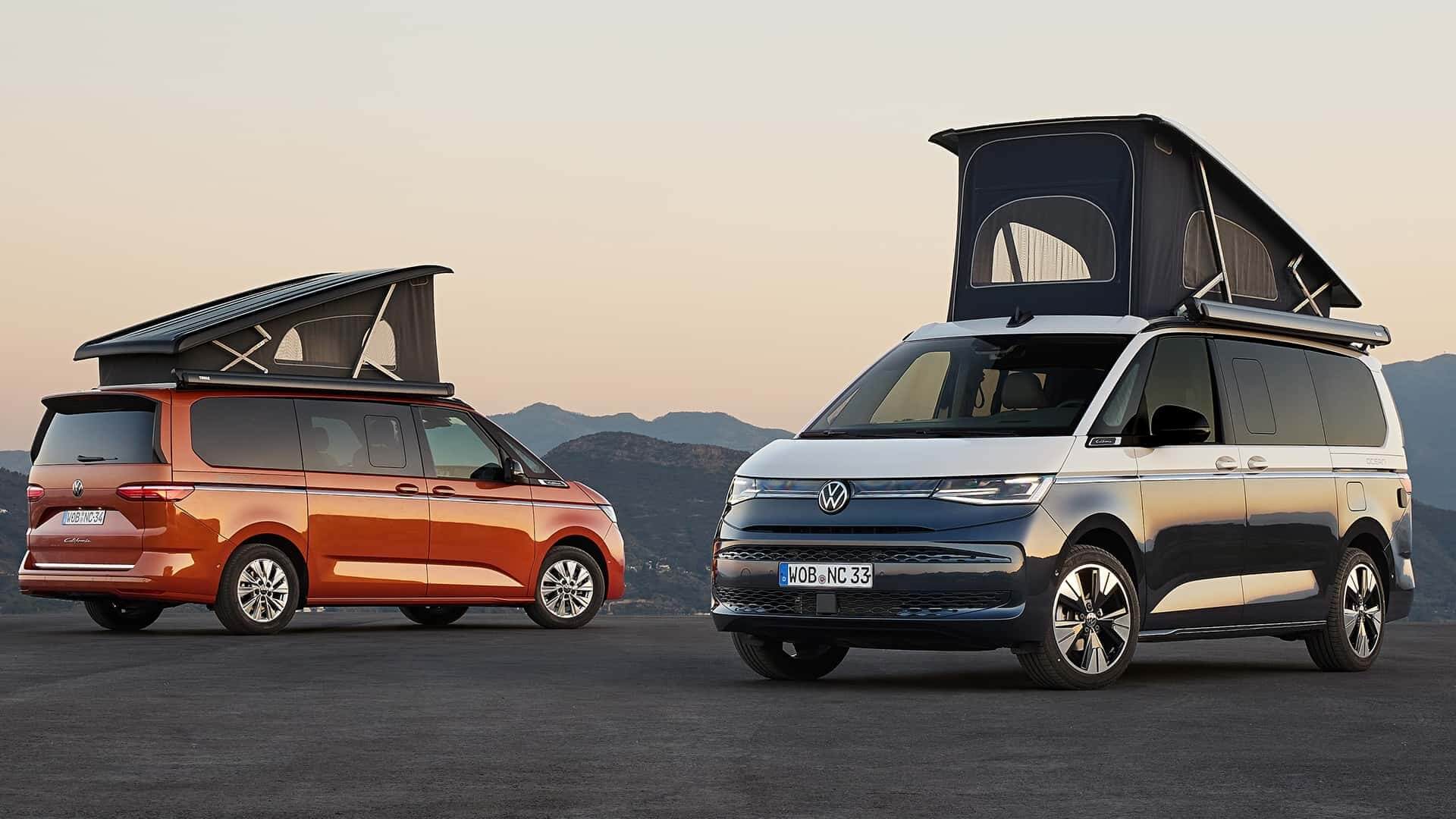 Volkswagen introduced the new California camper